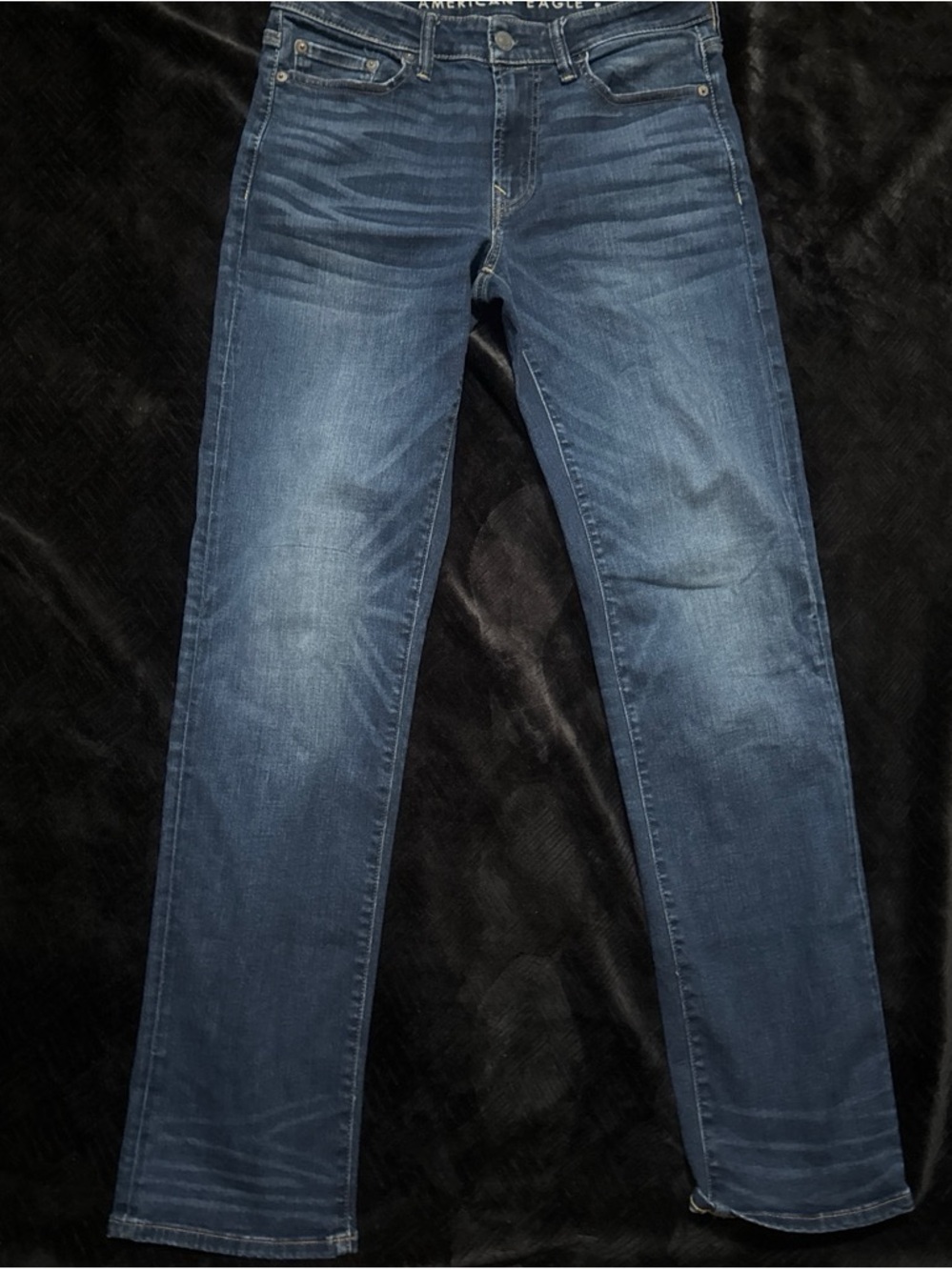 American Eagle Outfitters Dark Blue Denim Jeans - Flex Waistband size 30x34